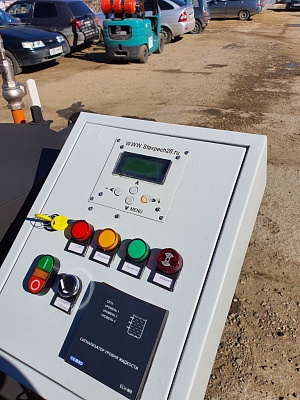 Парогенератор НовоПар на отработанном масле 50 кг пара в час