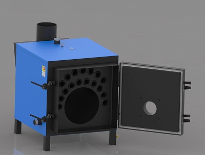 Жидкотопливный автоматический котел Ставпечь STV 1 (50 кВт)