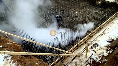 Парогенератор НовоПар на отработанном масле 35 кг пара в час