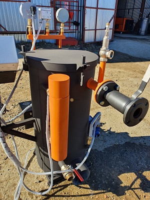 Парогенератор НовоПар на отработанном масле 35 кг пара в час