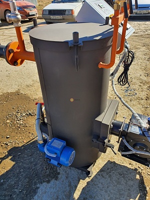 Парогенератор НовоПар на отработанном масле 35 кг пара в час